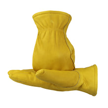 Load image into Gallery viewer, Water Resistant General Purpose Premium 100% Top Grain Cowhide Work Gloves