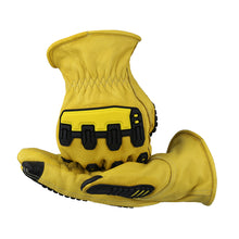 Load image into Gallery viewer, Total Protection: Water, Cut & Impact Resistant Top Grain Cowhide Gloves