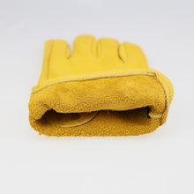 Load image into Gallery viewer, Heavy Duty Top Grain Cowhide Work Gloves with Reinforced Extra Palm Patch
